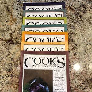 7 issues of Cook’s Illustrated Magazine